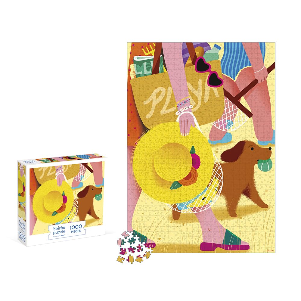 janod-puzzle-1000-teile-ausflug-zum-strand-j02524 image 2