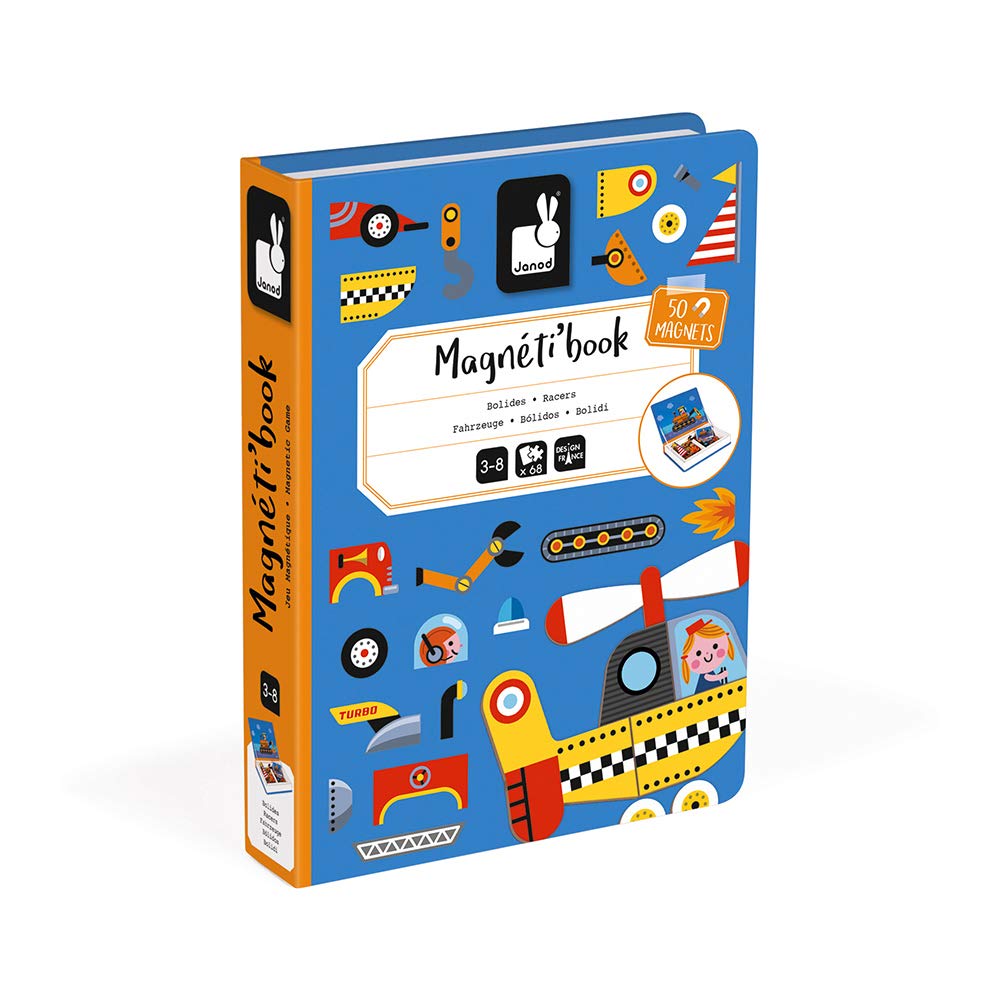 janod-magneti-book-rennwagen-j02715-magnetspiel-50-teile image 2
