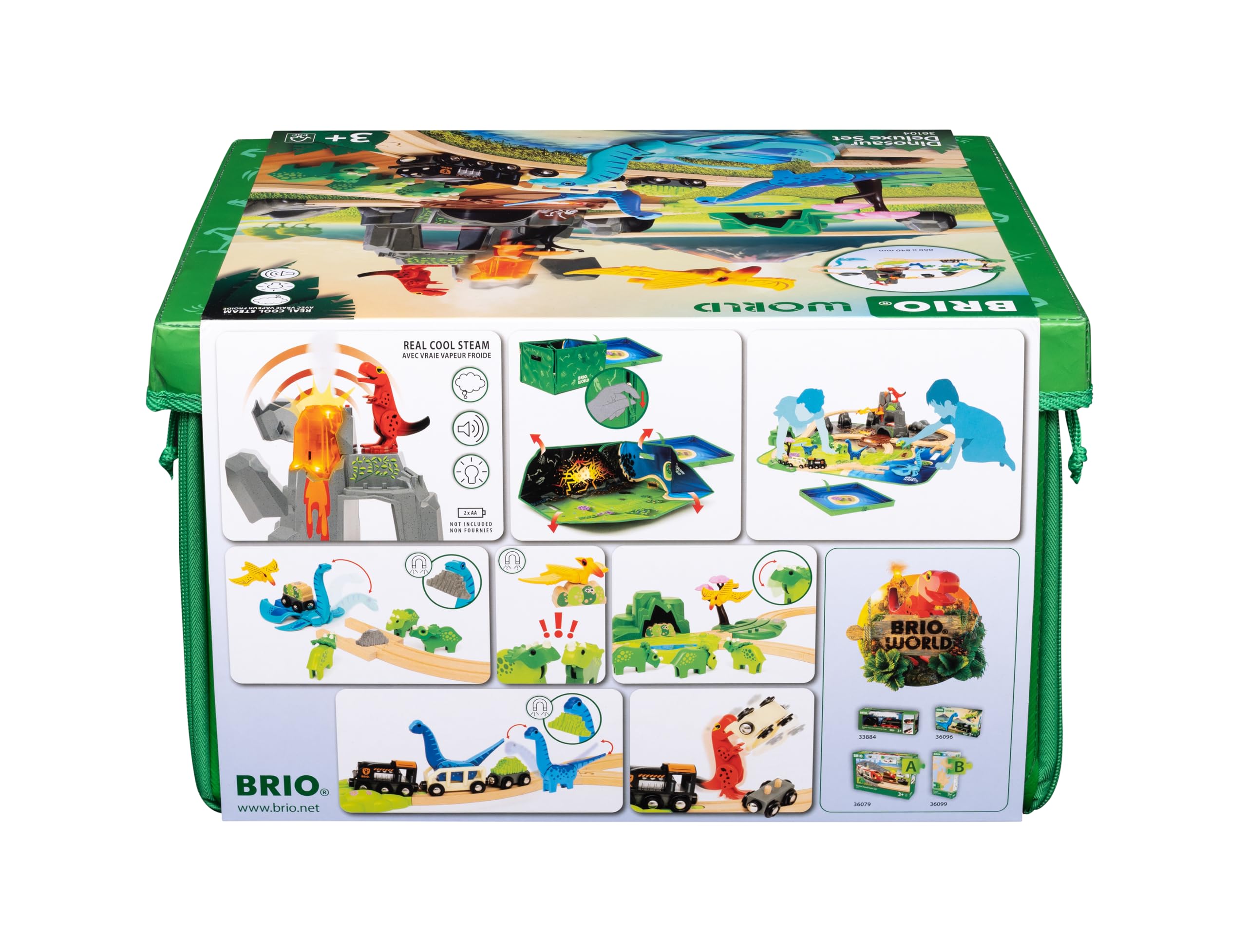 brio-world-dinosaurier-deluxe-set-36104-45-teiliges-zugset-mit-vulkan-ab-3-jahre image 3