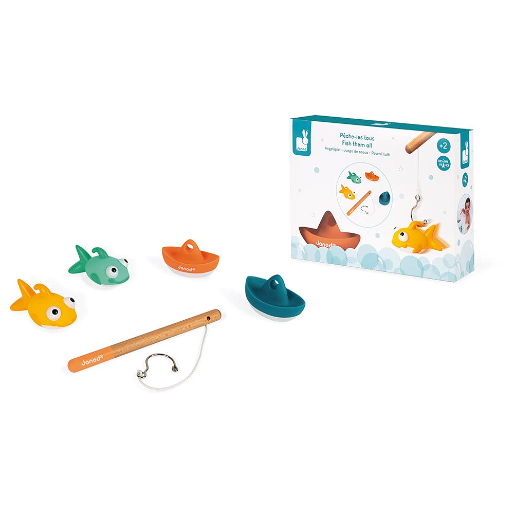 janod-angelspiel-bad-j04715-badespielzeug-mit-2-booten-und-spritzern-ab-2-jahren image 3