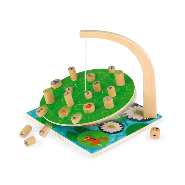 janod-waterlily-challenge-balance-spiel-geschicklichkeit image 1