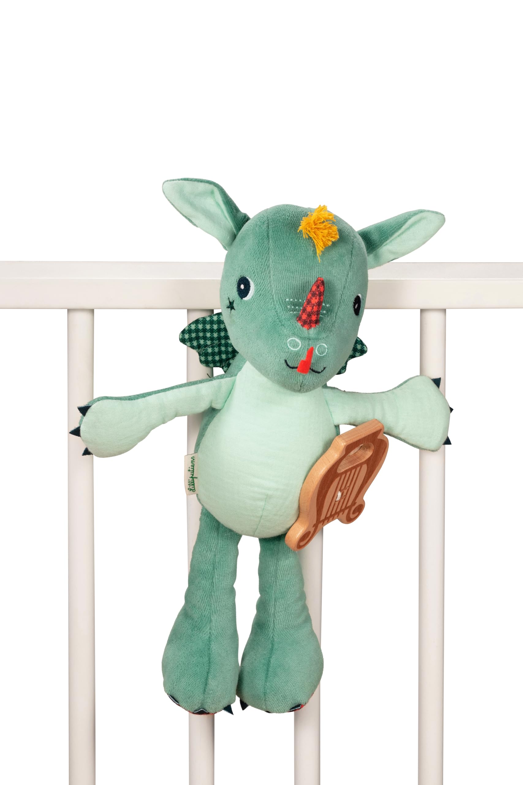 lilliputiens-joe-der-drache-musik-kuscheltier-mit-aufh-ngung image 4