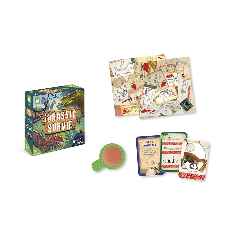 janod-jurassic-survie-kooperatives-dinosaurier-brettspiel-ab-7-jahren image 4