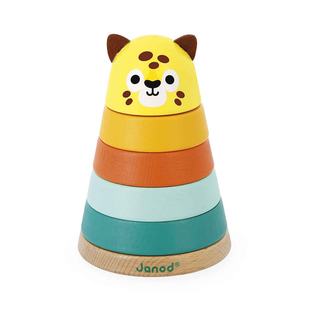 janod-baby-forest-j08014-holz-stapelspiel-fuchs-ab-1-jahr image 7