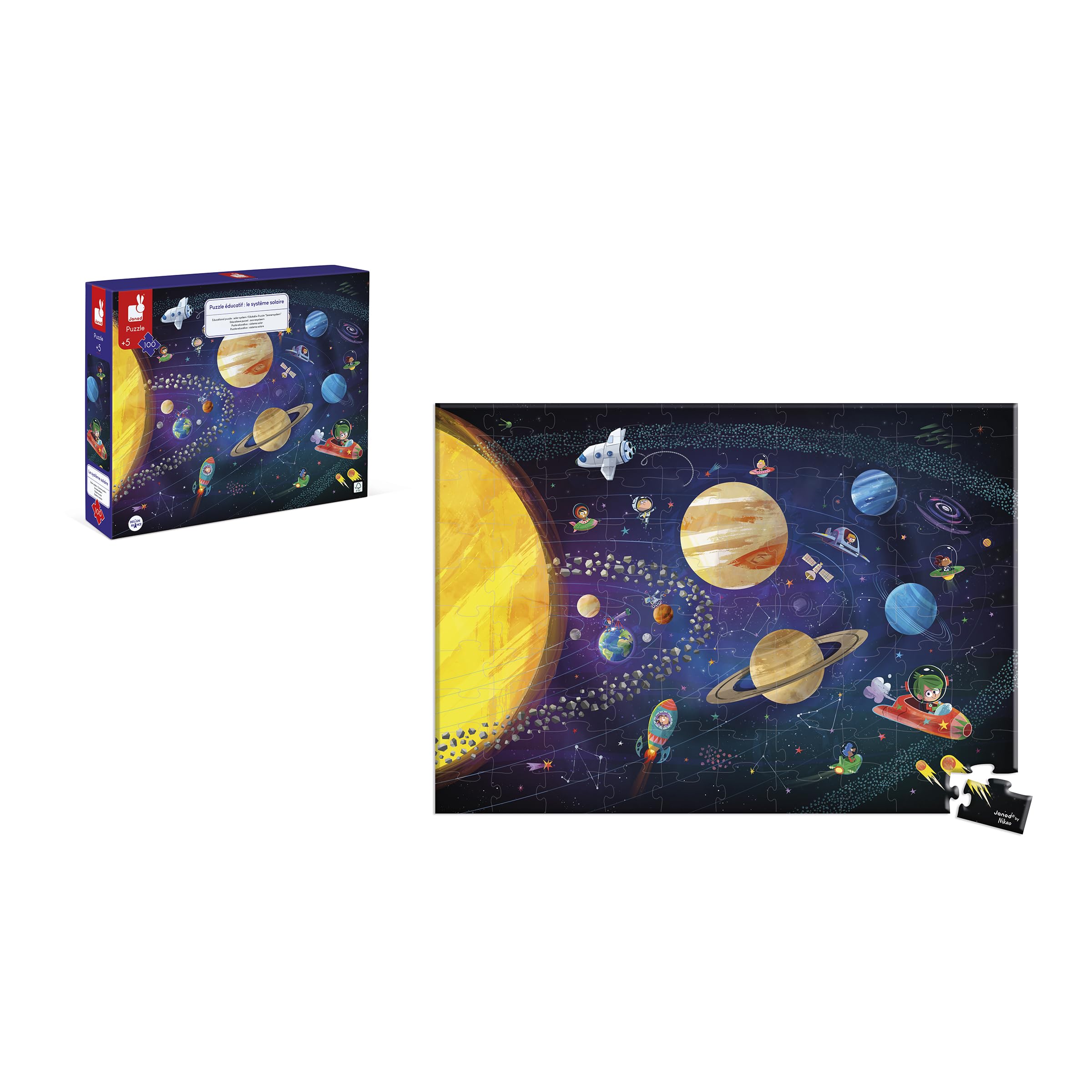 janod-sonnensystem-j02678-100-teiliges-kinderpuzzle image 5