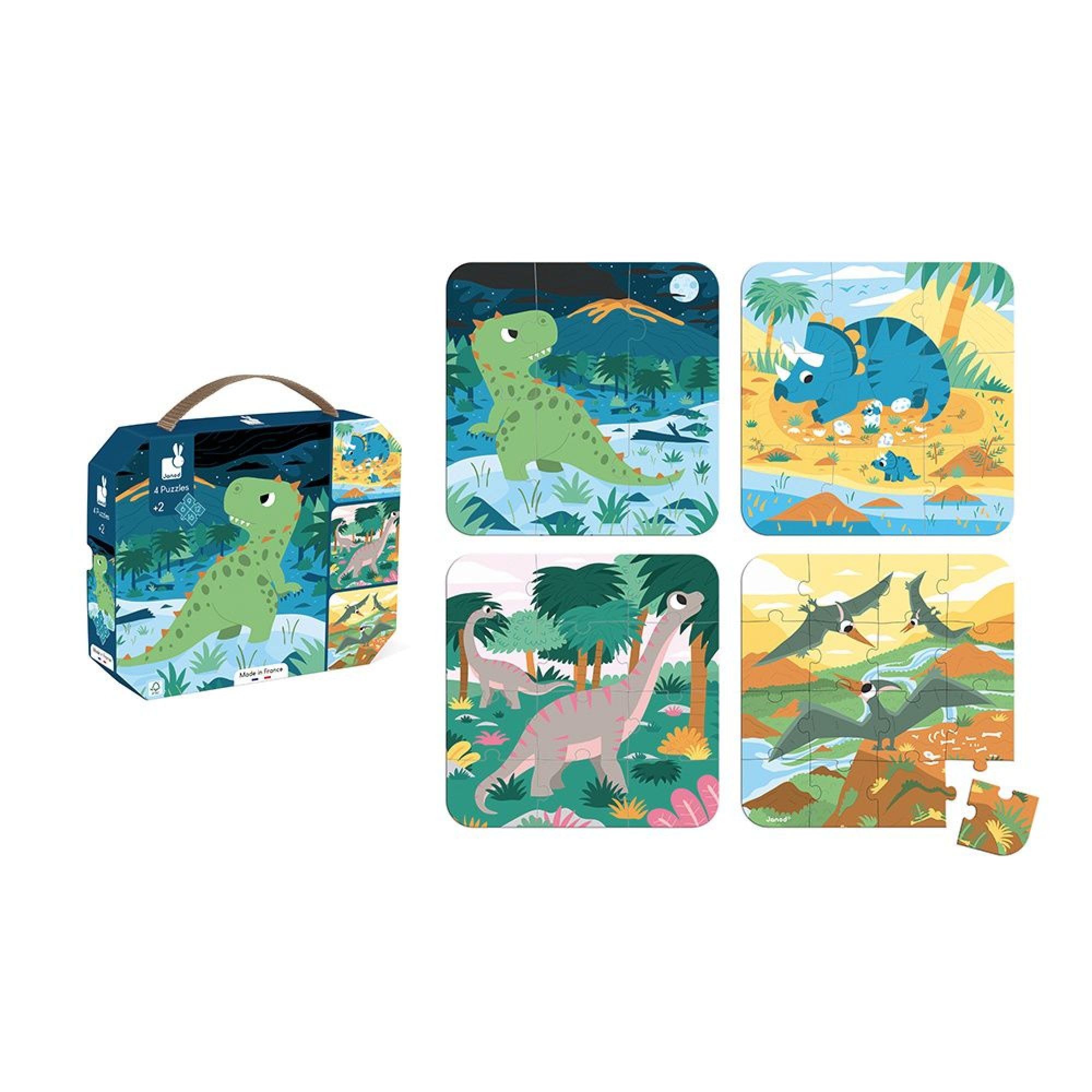 janod-j02541-dinosaurier-puzzle-set-4-teilig-6-bis-16-teile image 3