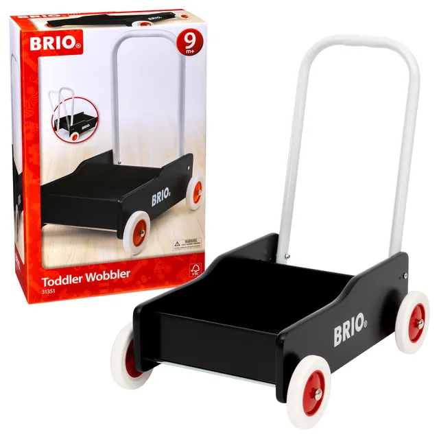 brio-baby-lauflernwagen-schwarz-holz-ab-9-monate image 1