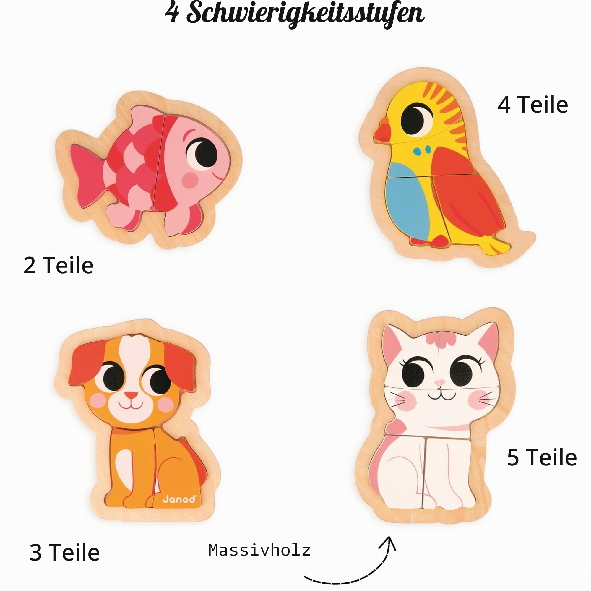 janod-j07115-holzpuzzle-set-haustiere-4-evolutive-puzzles-mit-2-bis-5-teilen image 3