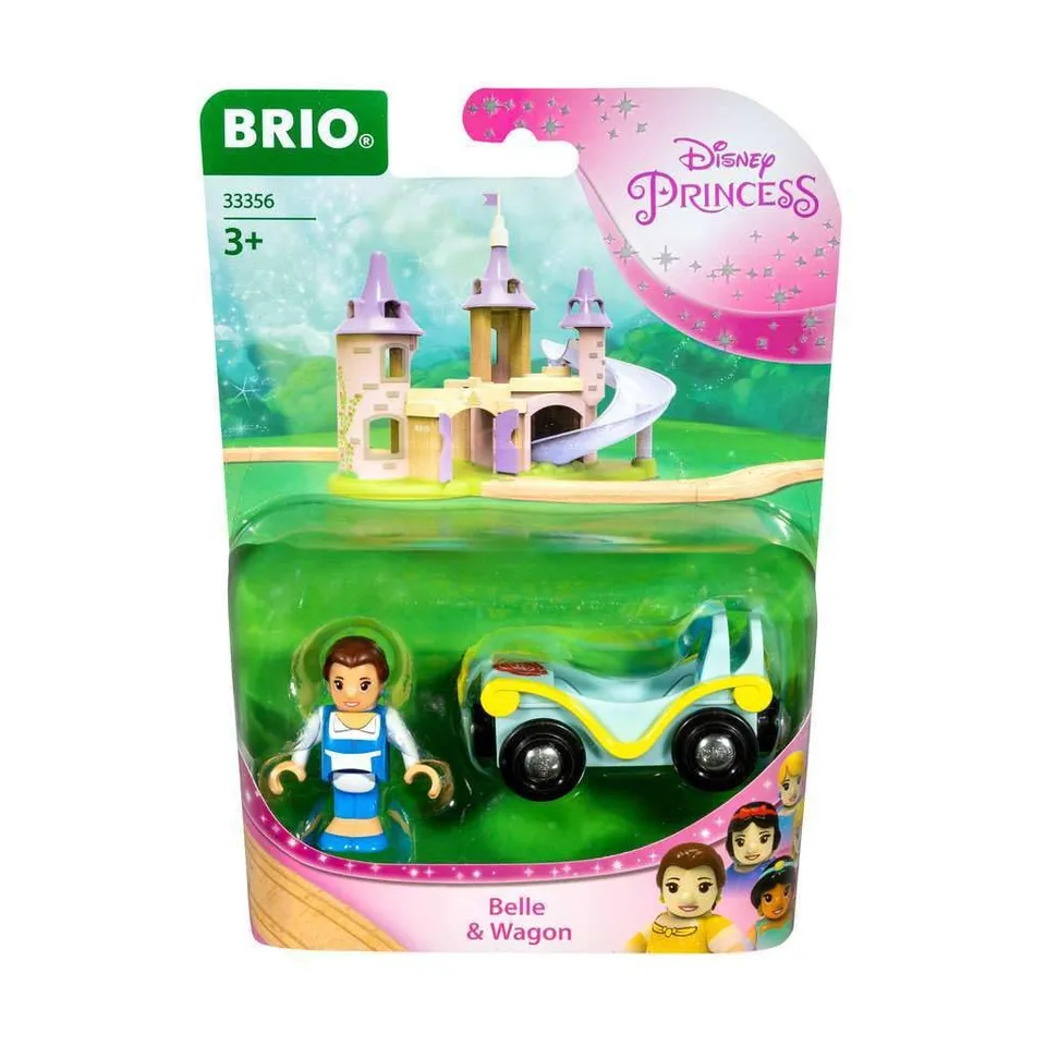 brio-world-33356-disney-princess-belle-mit-waggon-holzeisenbahn image 1