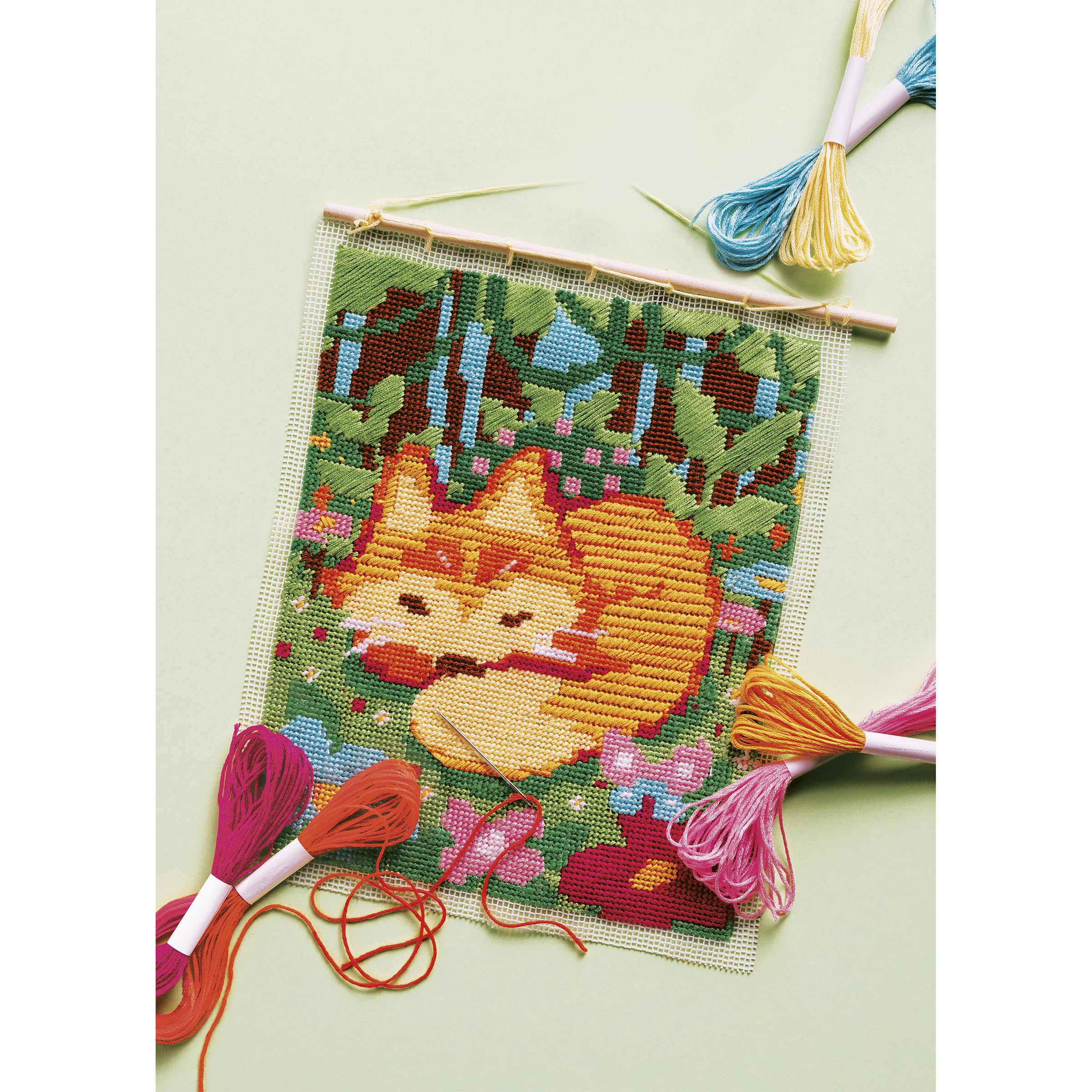 janod-kreativset-fuchs-wandbehang-stickerei-ab-8-jahren image 3
