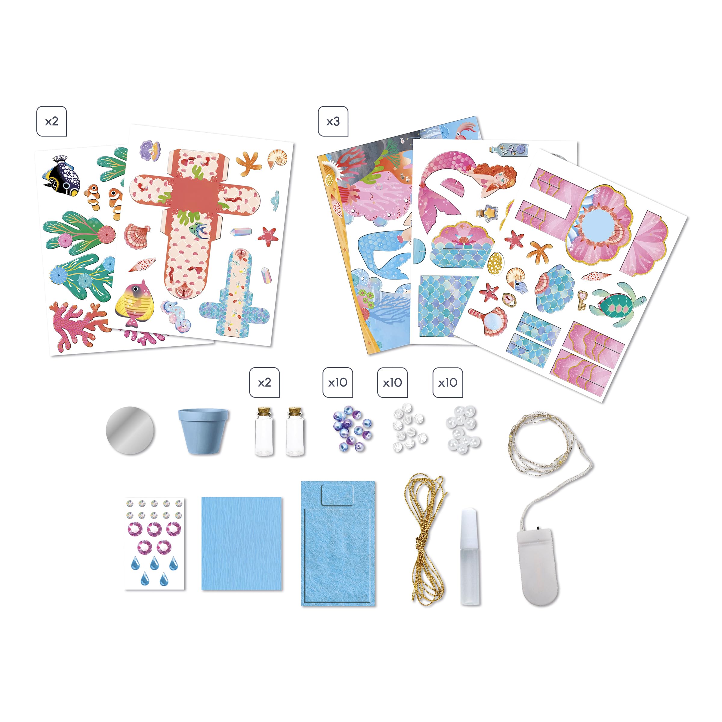 janod-magic-ocean-kammer-der-meerjungfrauen-kreativset-j09139 image 4