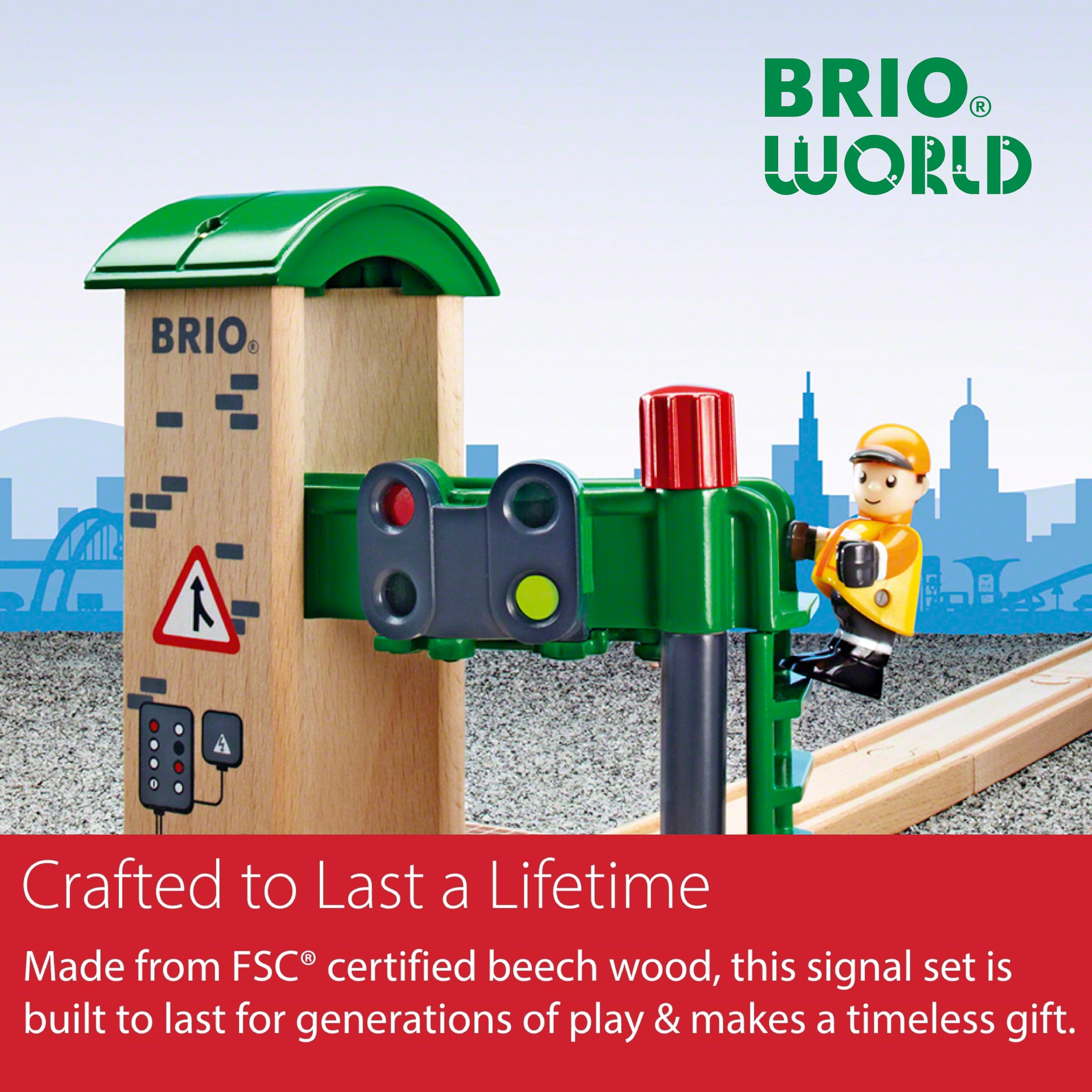 brio-world-signal-station-holzeisenbahn-zubeh-r-mit-weichenfunktion-und-spielfig image 8