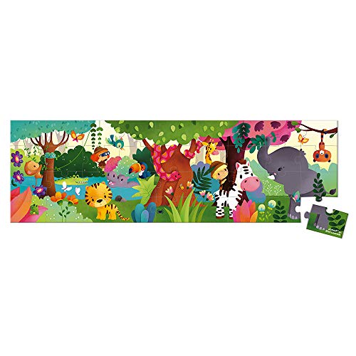 janod-puzzlekoffer-panorama-puzzle-dschungel-transportkoffer image 7