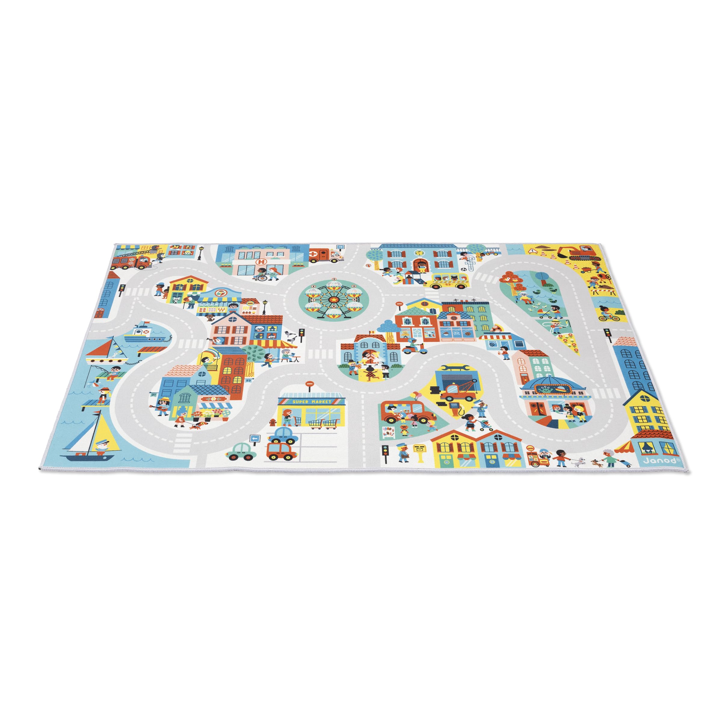 janod-spielteppich-stadt-j05910-120-x-78-cm-rutschfest image 5