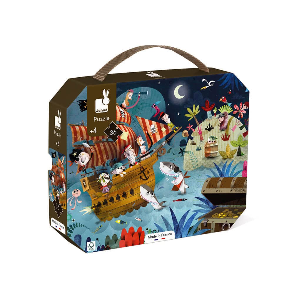 janod-kinderpuzzle-tiere-36-teile-im-koffer image 5