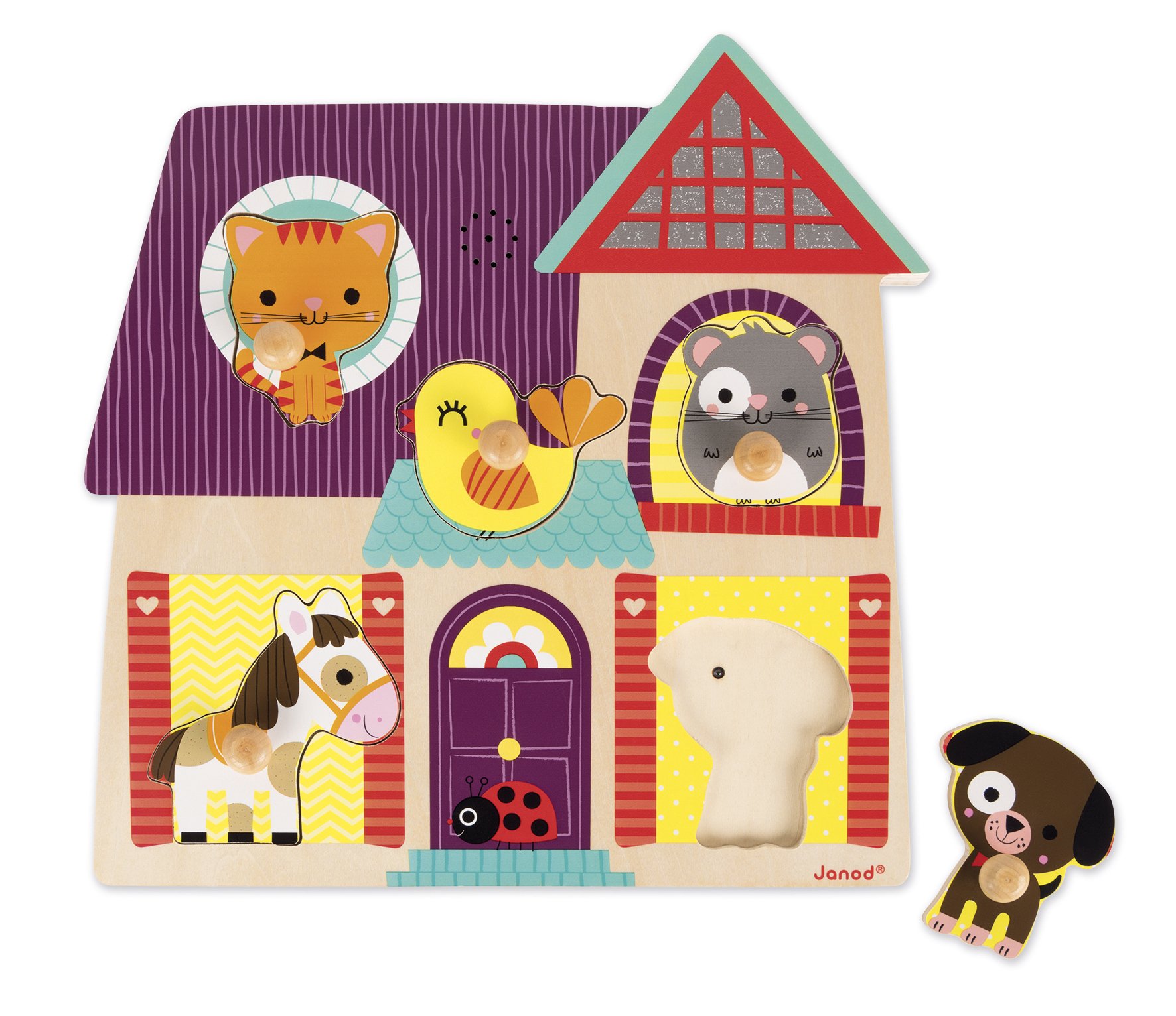 janod-musikpuzzle-bauernhof-freunde-j07079-5-teile image 6