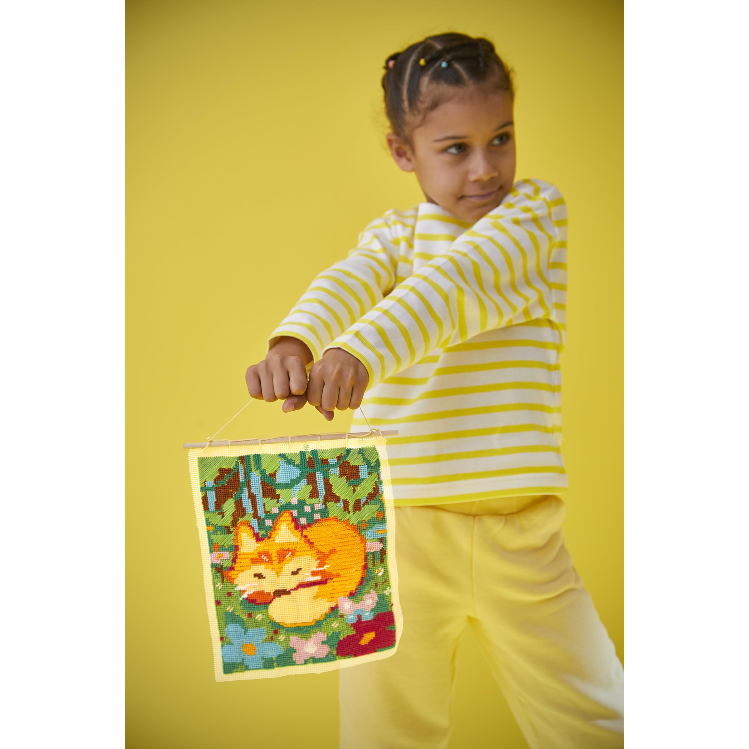 janod-kreativset-fuchs-wandbehang-stickerei-ab-8-jahren image 7