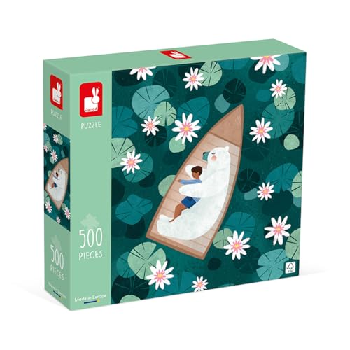 janod-puzzle-500-teile-eisb-r-seerosen-48x34-cm-ab-10-j image 6