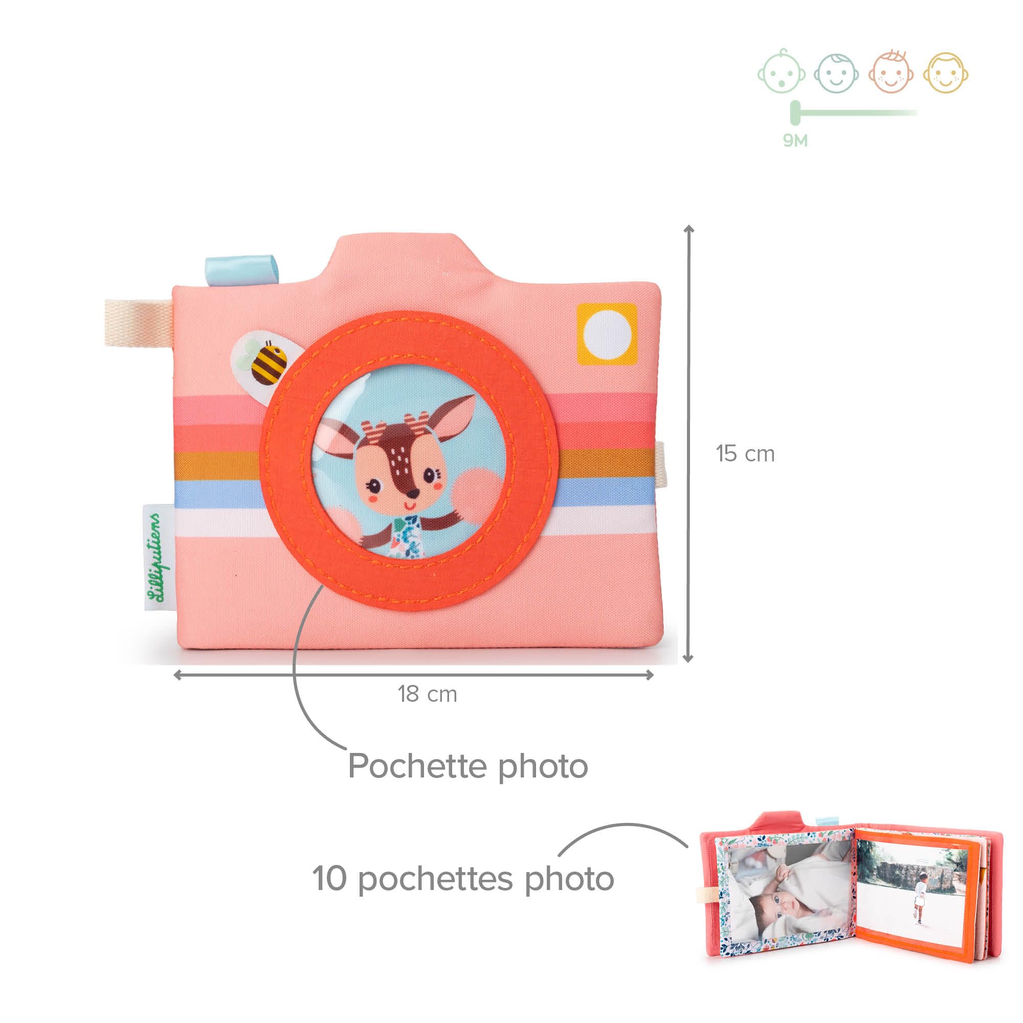 lilliputiens-stella-baby-fotoalbum-aus-stoff image 6