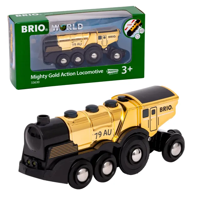 brio-world-goldene-batterielok-mit-licht-und-sound-retro image 1