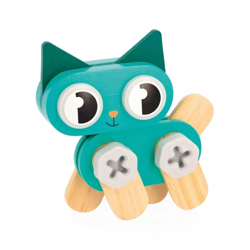janod-brico-kids-j06450-konstruktionsspiel-3-tiere-katze-hund-hase image 4