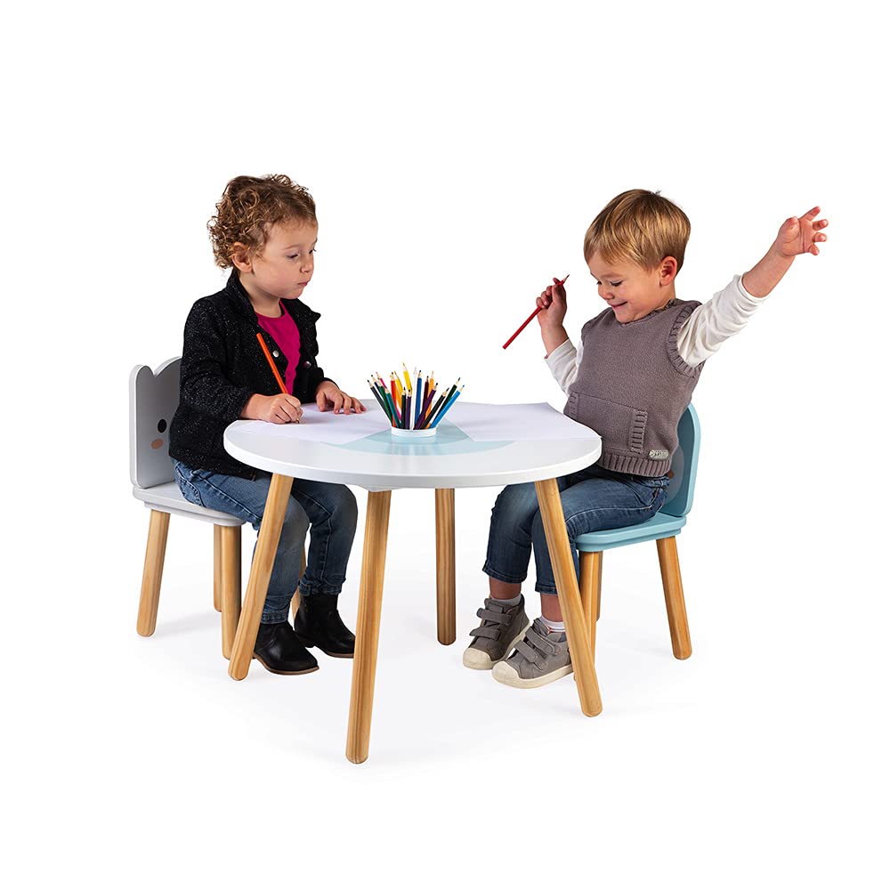 janod-polar-kindertisch-mit-2-st-hlen-eisb-r-und-pinguin image 4