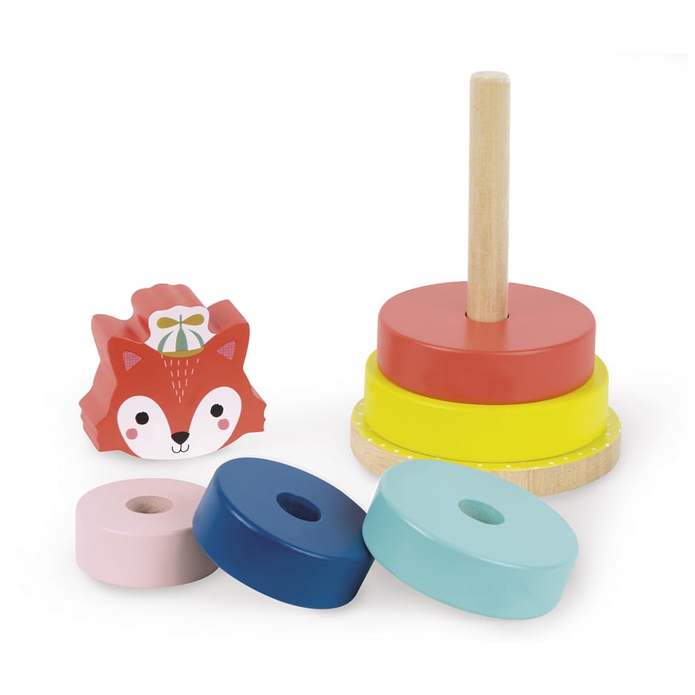 janod-baby-forest-j08014-holz-stapelspiel-fuchs-ab-1-jahr image 4