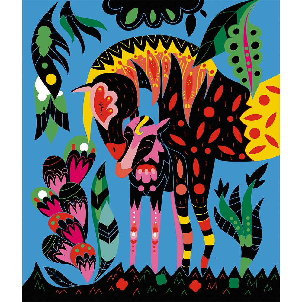 janod-scratch-art-pferde-und-einh-rner-rubbelkarten-bastelset-mit-8-karten image 6