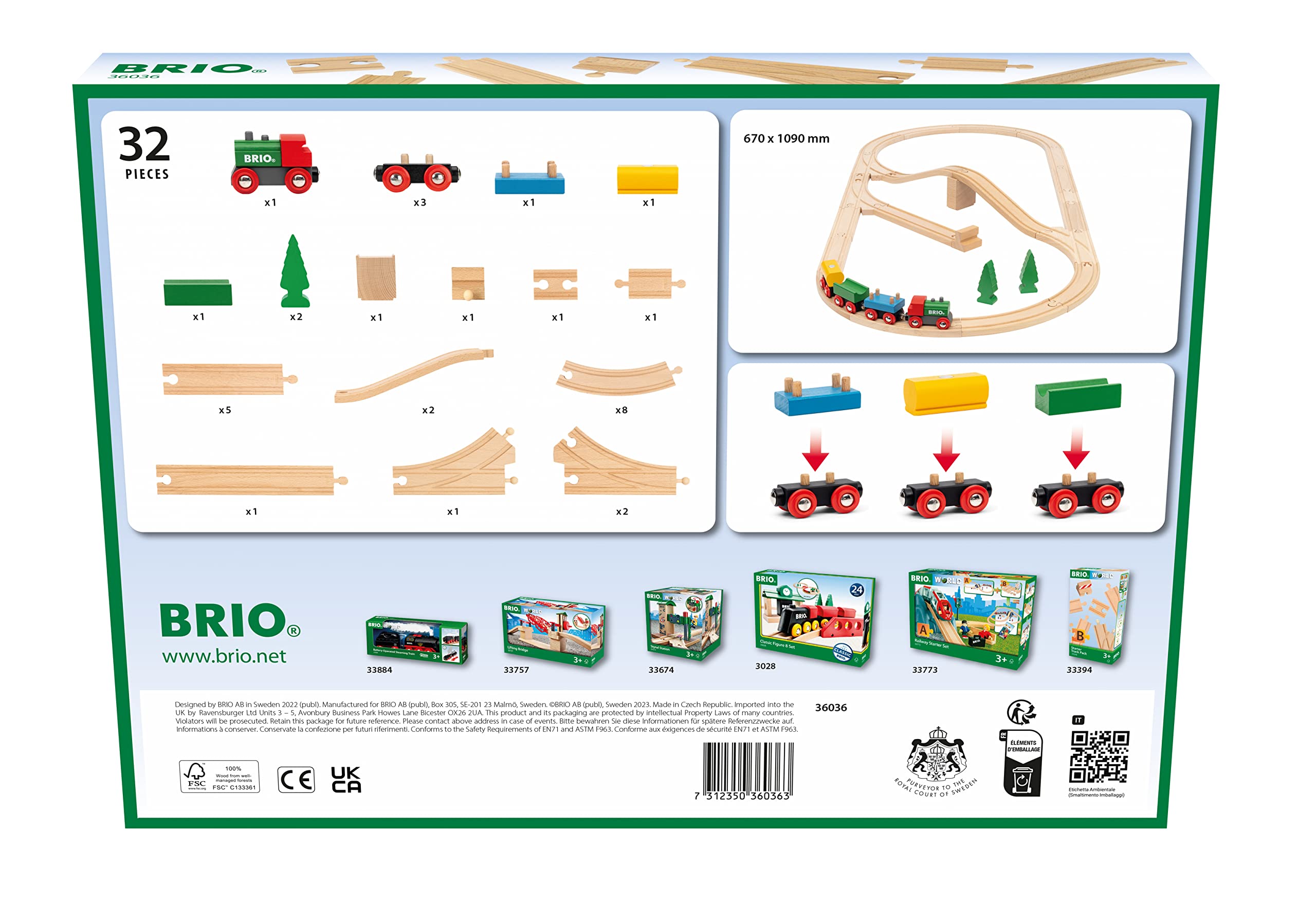 brio-world-65-jahre-jubil-ums-zugset-holzeisenbahn-32-teilig image 5