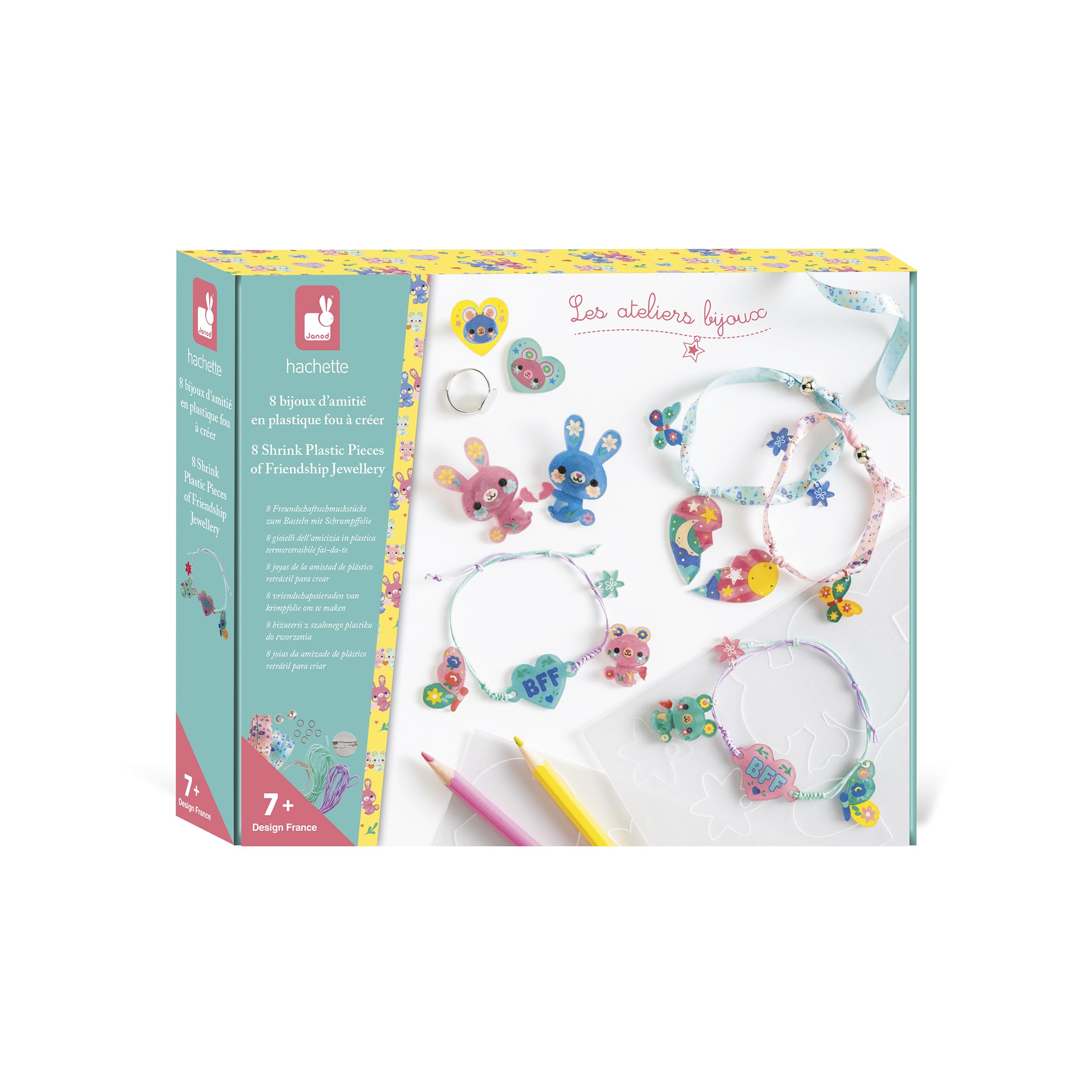 janod-les-ateliers-bijoux-schmuck-bastelset-ab-7-jahren-8-diy-schmuckst-cke image 1