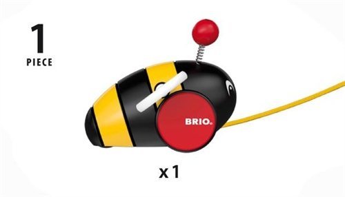 brio-kleinkindspielzeug-wilde-hummel-nachziehtier-ab-18-monate image 4