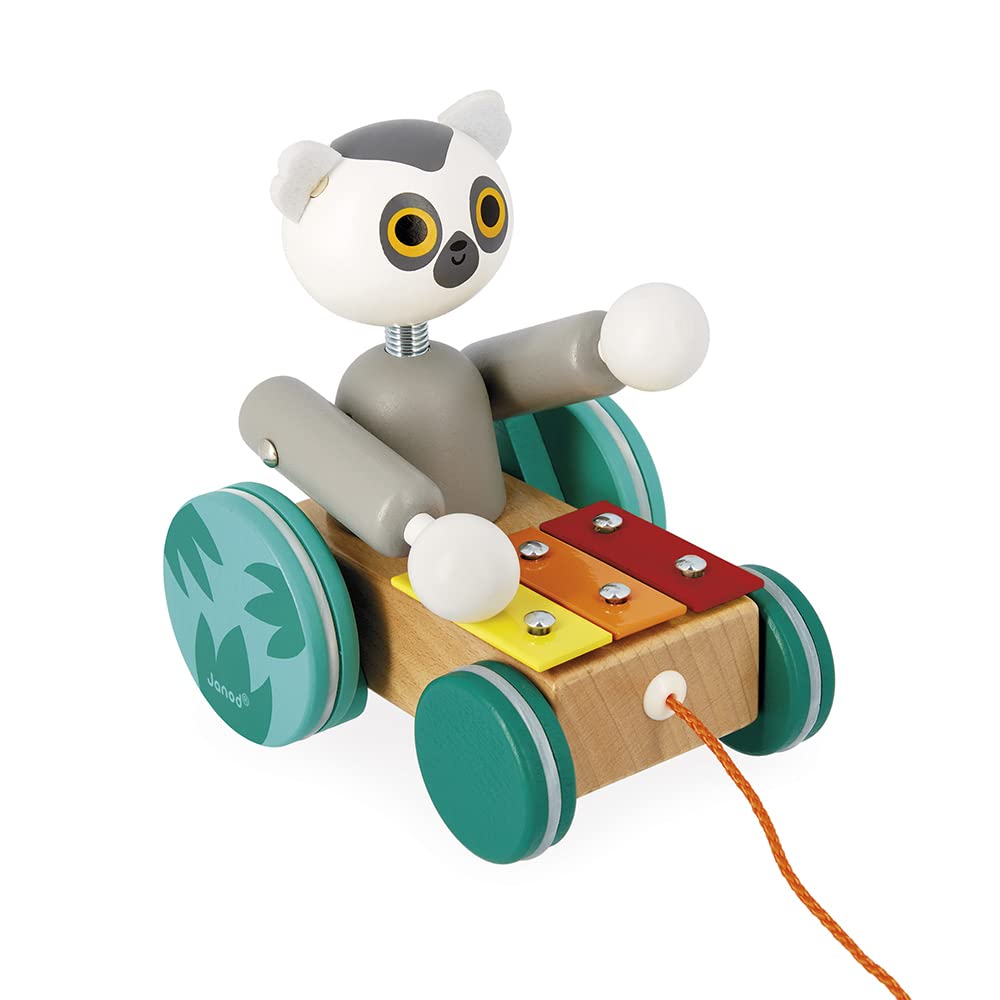 janod-musik-lemur-zum-ziehen-tropik-j08270-xylophon-holz-ab-18-monaten image 4