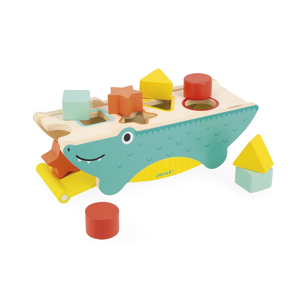 janod-kroko-formensortierer-tropik-holzspielzeug-j08267 image 4