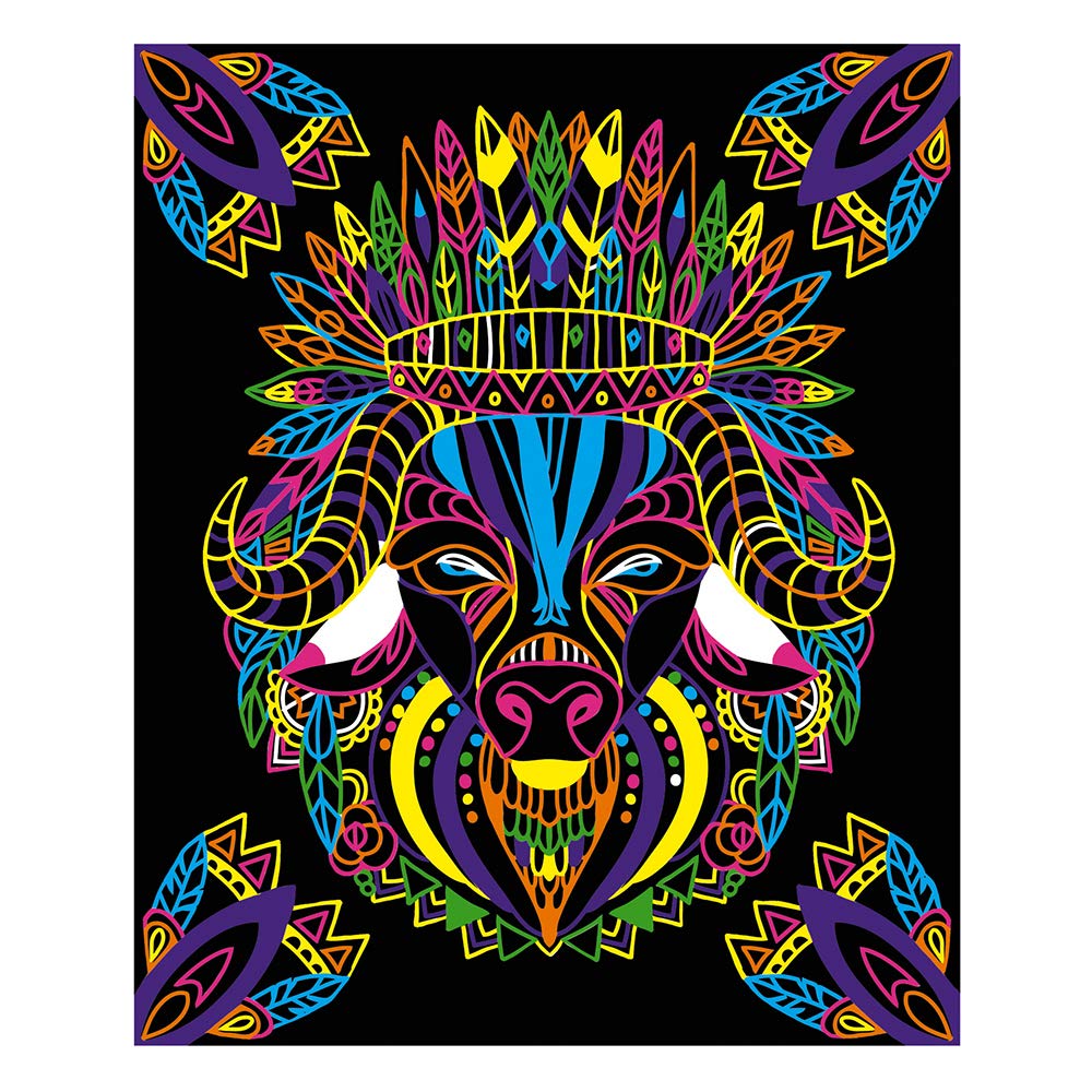 janod-les-ateliers-du-calme-mandalas-neon-tiere-j07949 image 4