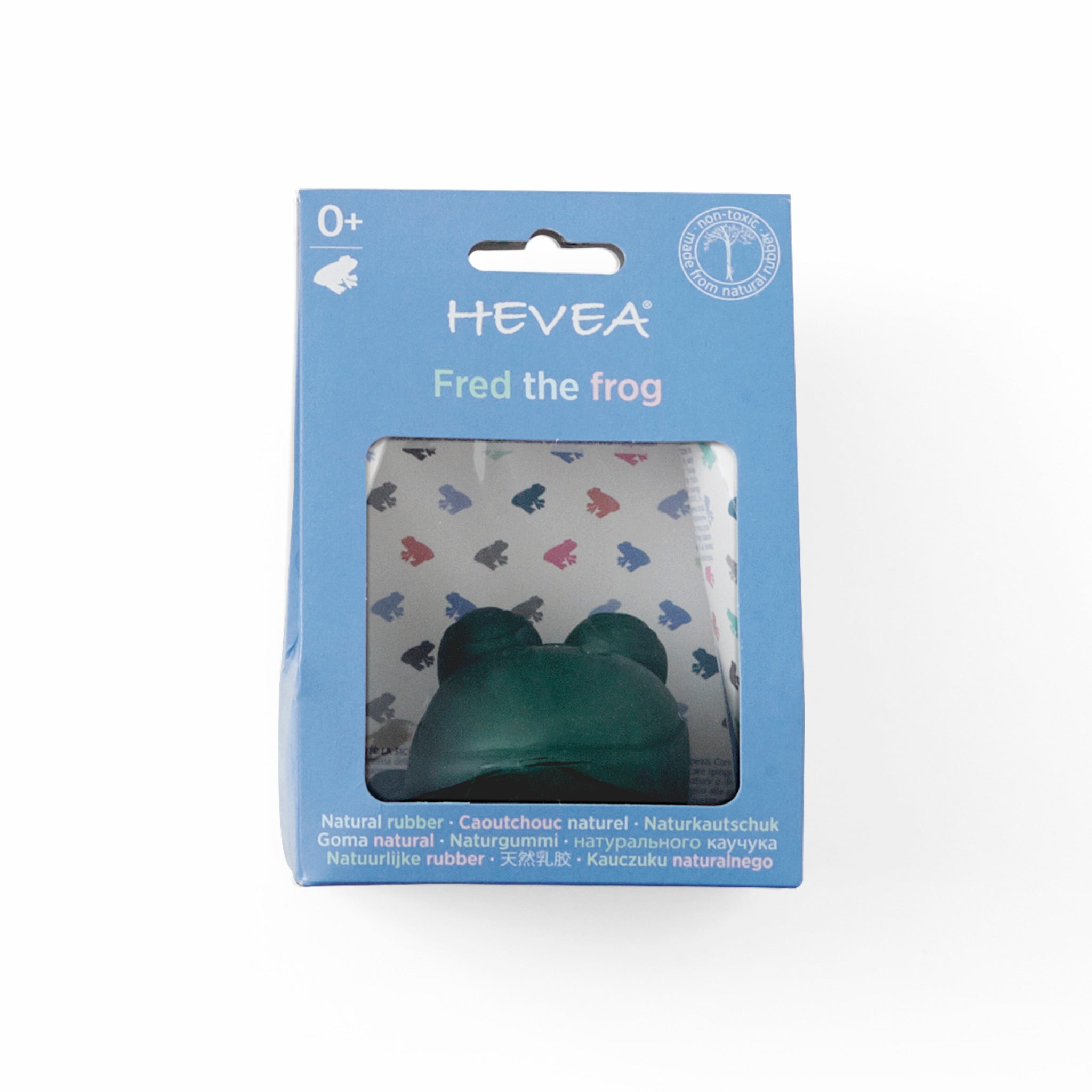 hevea-fred-the-frog-bade-greifspielzeug-frosch-aus-naturkautschuk image 3