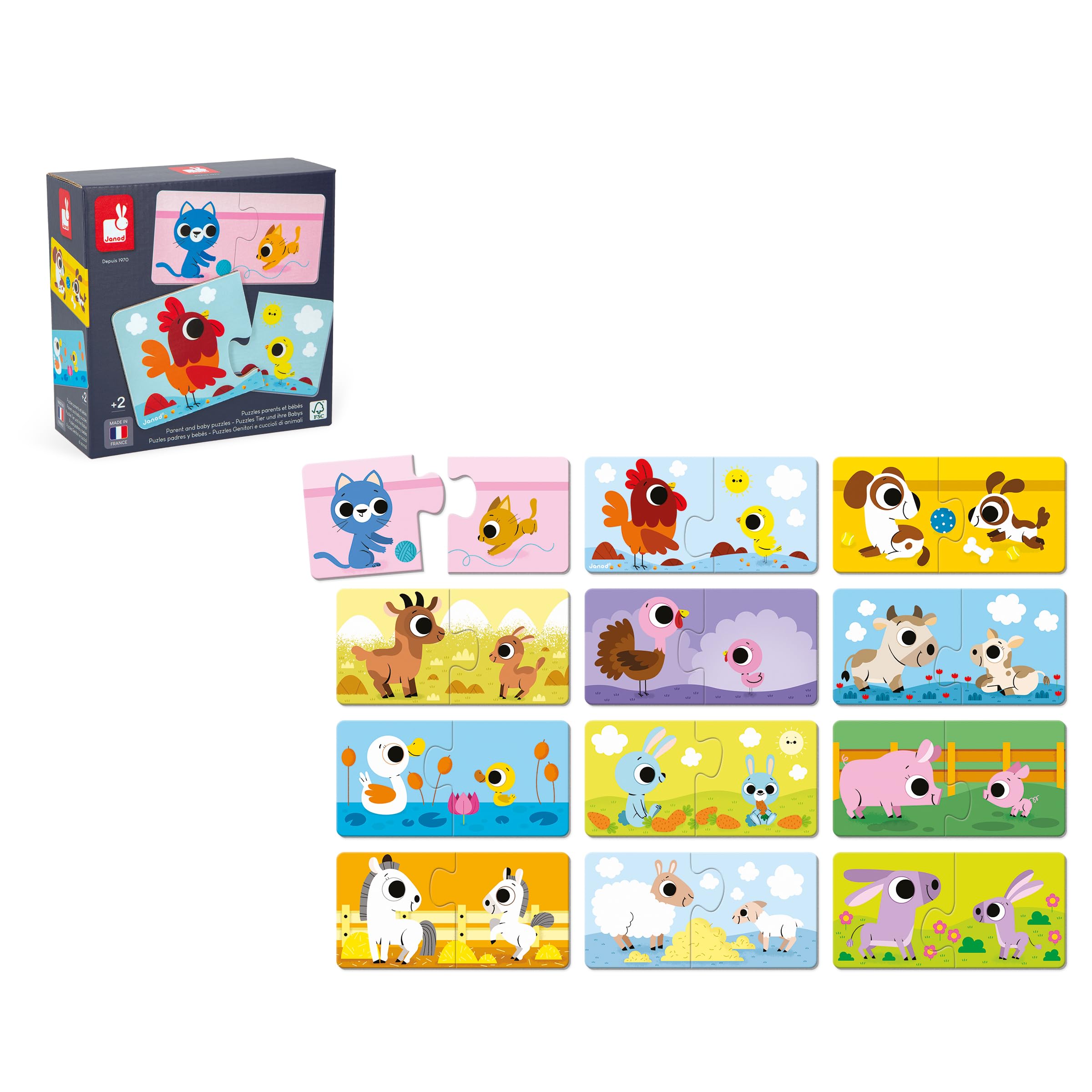 janod-eltern-babytierpuzzle-j02637-12x2-teile-bauernhof-ab-2-jahre image 5