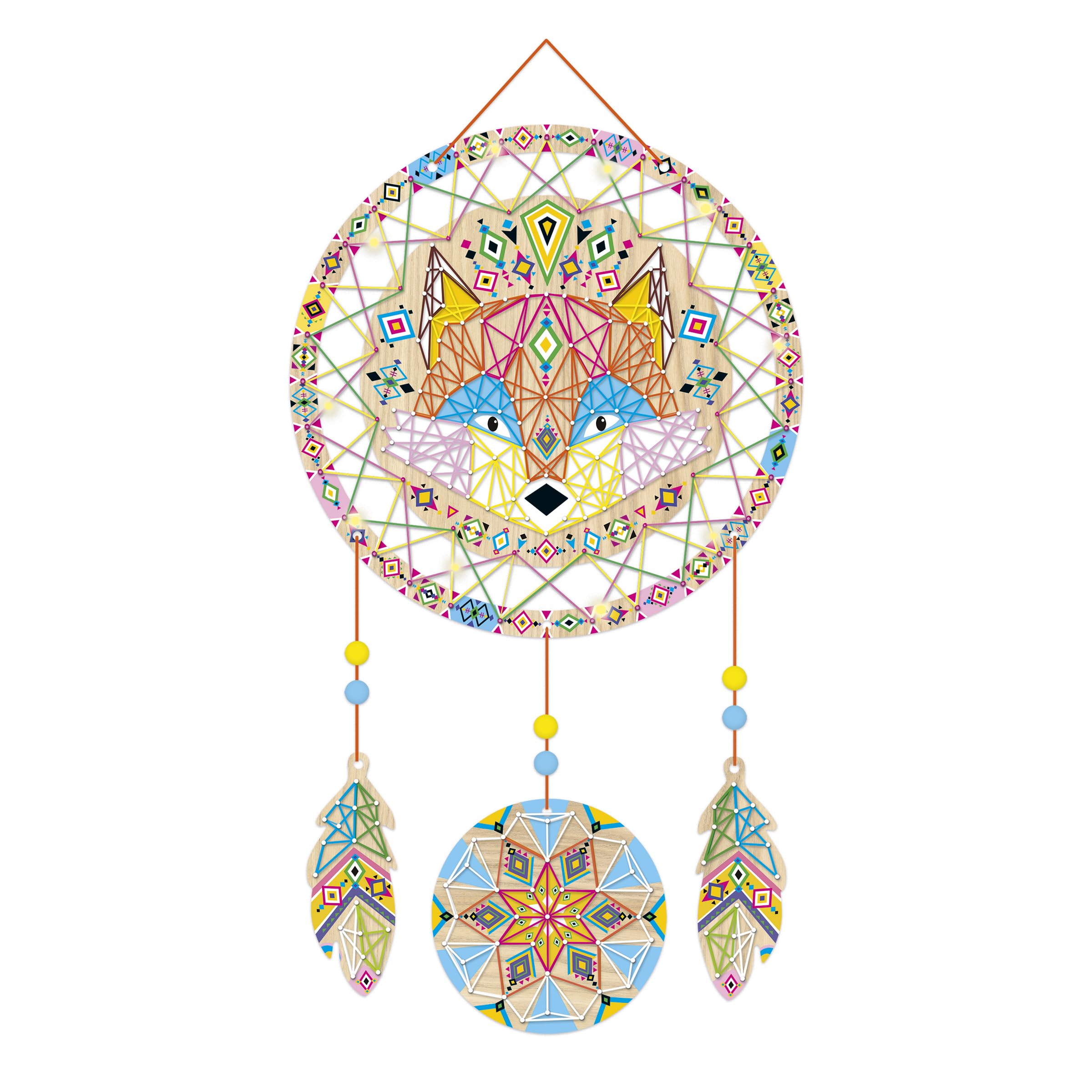 janod-les-ateliers-d-co-leuchtender-traumf-nger-fuchs-j09161-string-art-bastelse image 2