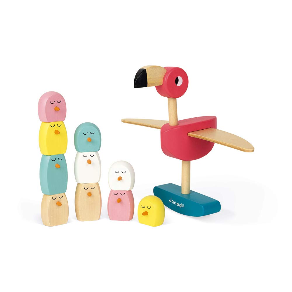 janod-j08230-zigolos-flamingo-geschicklichkeitsspiel-aus-holz image 3