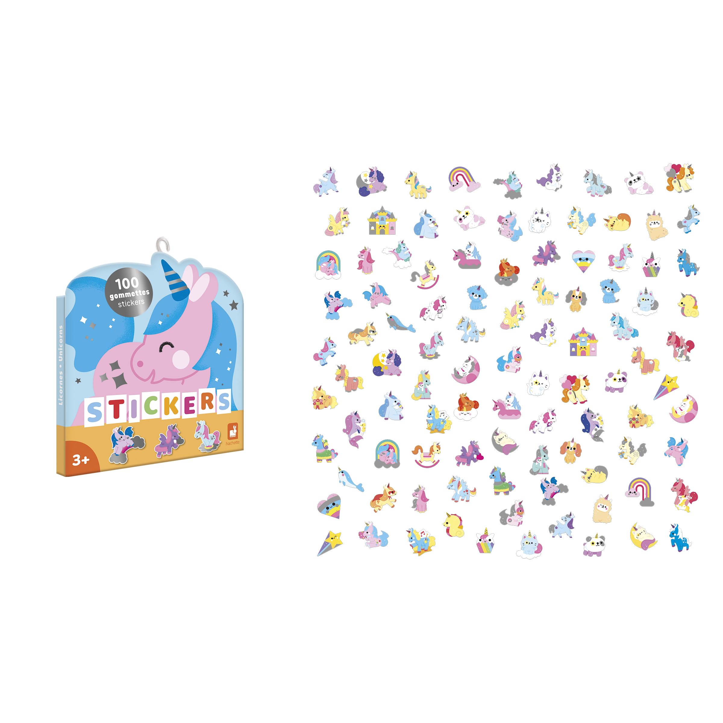 janod-einhorn-sticker-100-gummi-sticker-5x5-cm-ab-3-jahre image 7