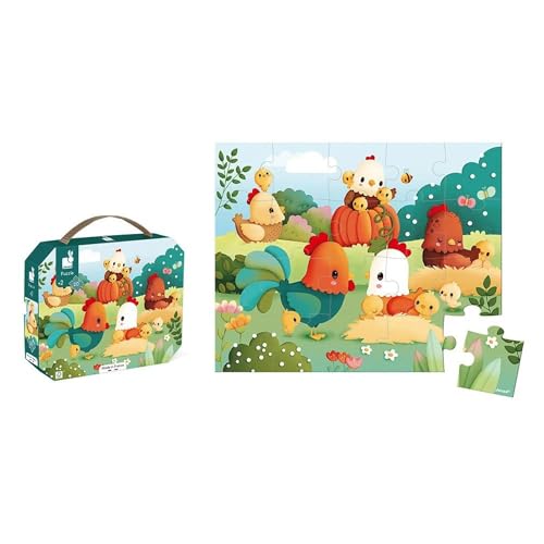 janod-puzzle-willkommen-auf-dem-h-hnerhof-20-teile-j03320 image 8