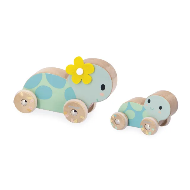janod-j05148-holz-schildkr-ten-2er-set-zum-rollen-ab-1-jahr image 1