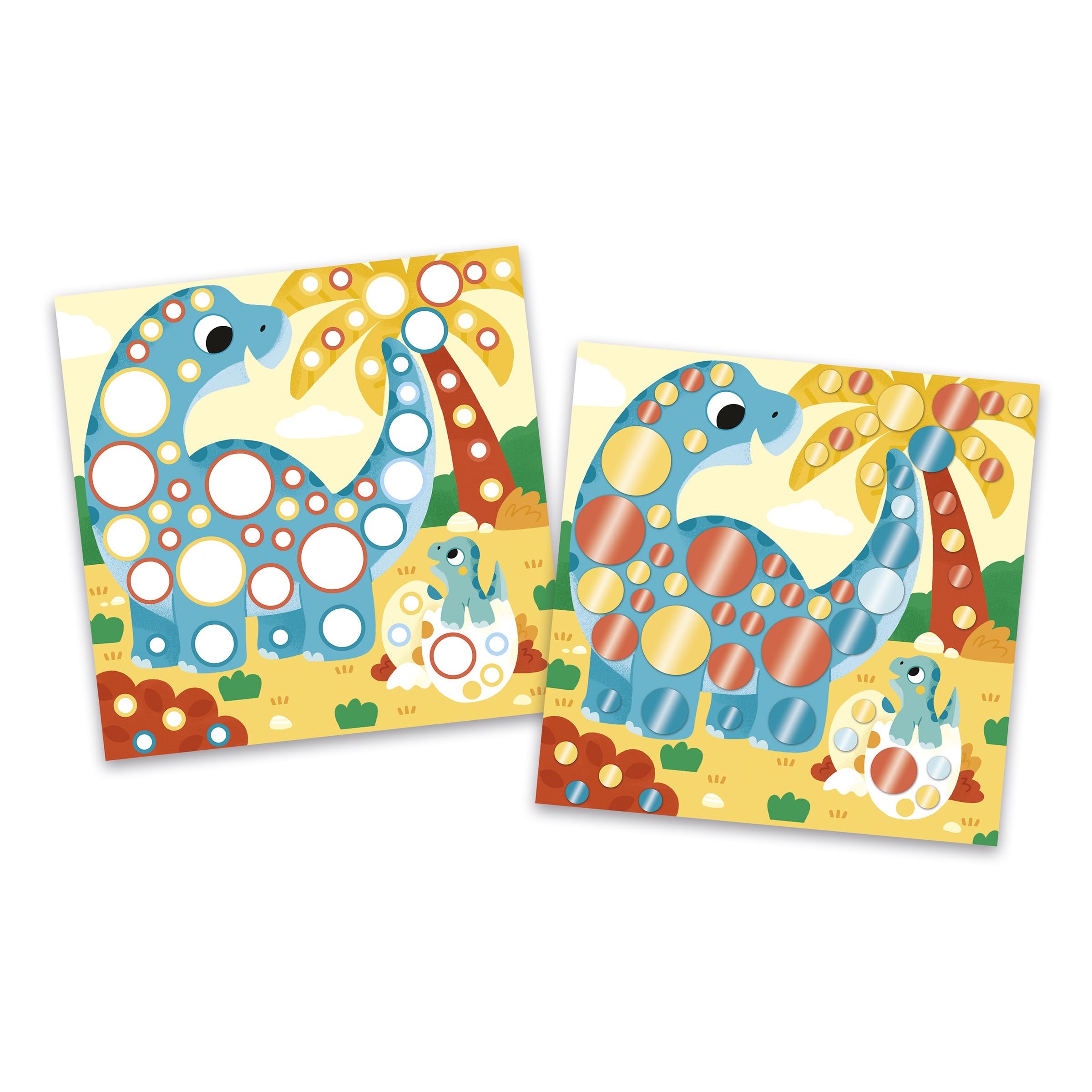 janod-metallic-sticker-kreativset-4-tierbilder-ab-3-jahren image 4