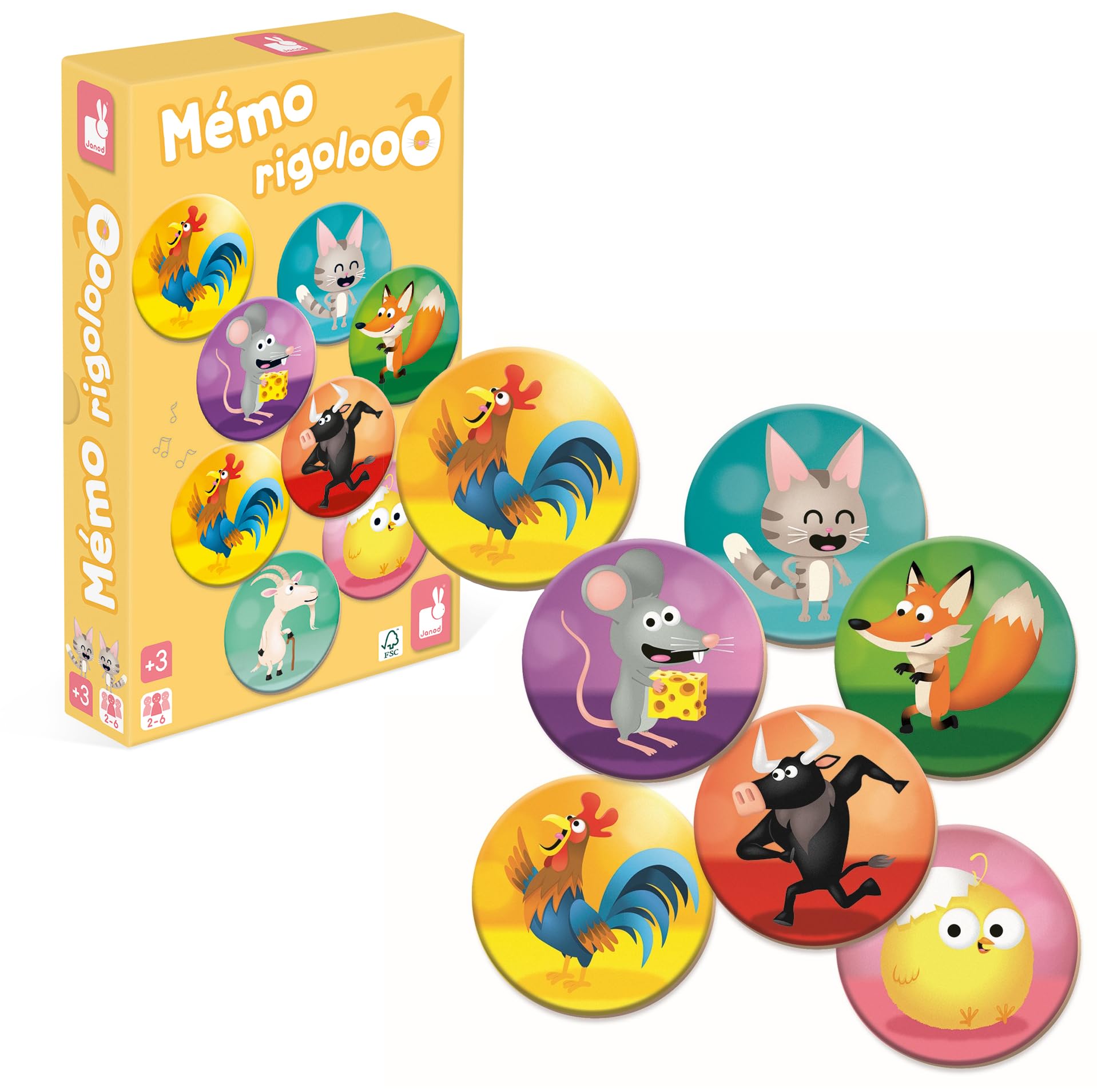 janod-j02736-memo-rigolooo-memory-zuordnungsspiel-2-6-spieler image 1