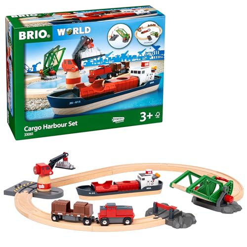 brio-world-33061-container-hafen-set-mit-schiff-und-kran image 7