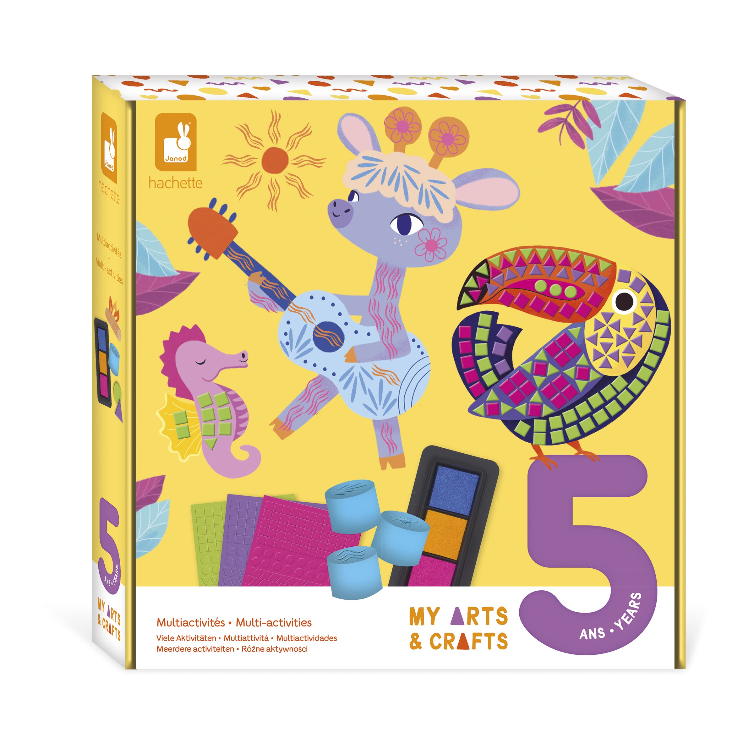janod-my-arts-crafts-multiaktivit-ts-set-8-bilder-j07748 image 1