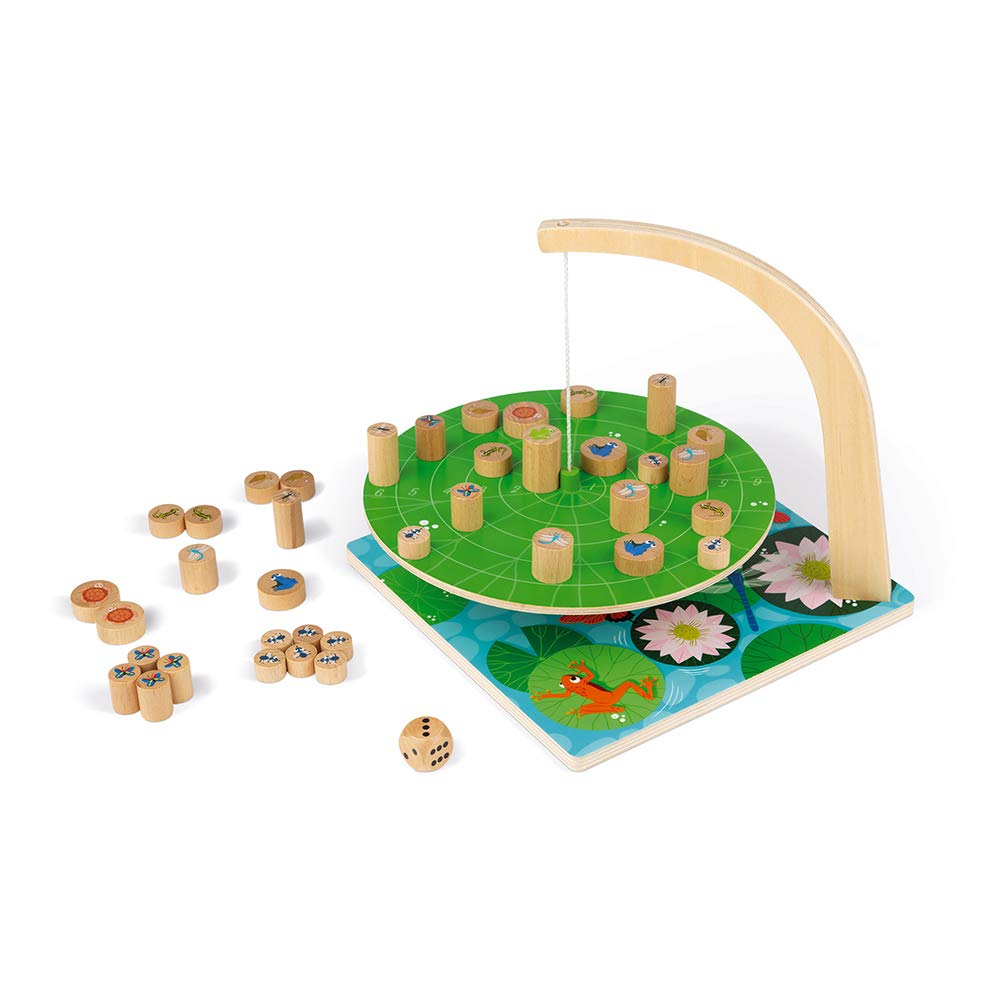 janod-waterlily-challenge-balance-spiel-geschicklichkeit image 3