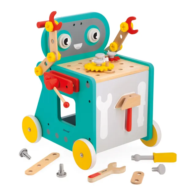 janod-brico-kids-roboterwagen-j06456-konstruktionsspiel-ab-18-monate image 1