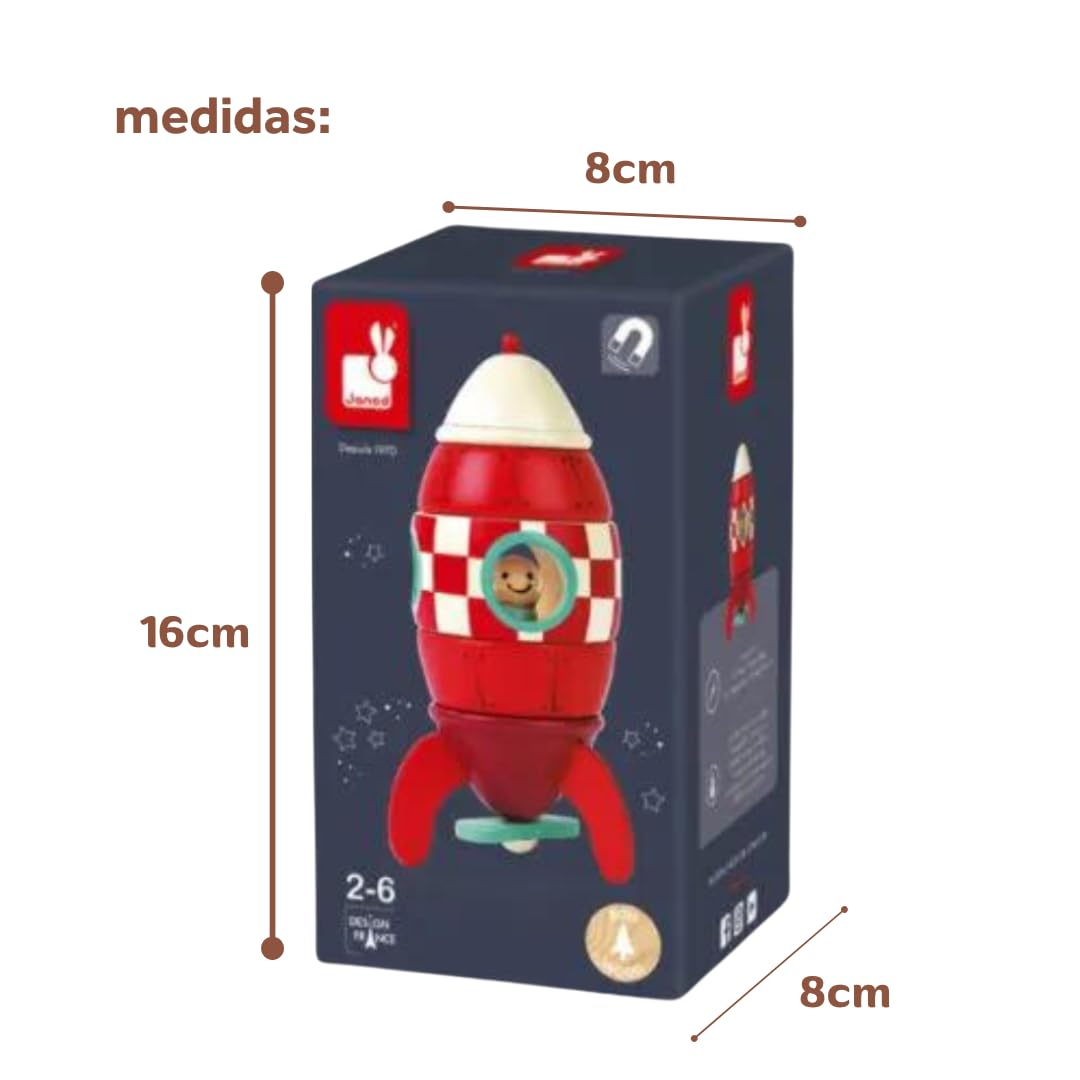 janod-j05207-magnet-rakete-aus-holz-magnetischer-bausatz-5-teilig image 4