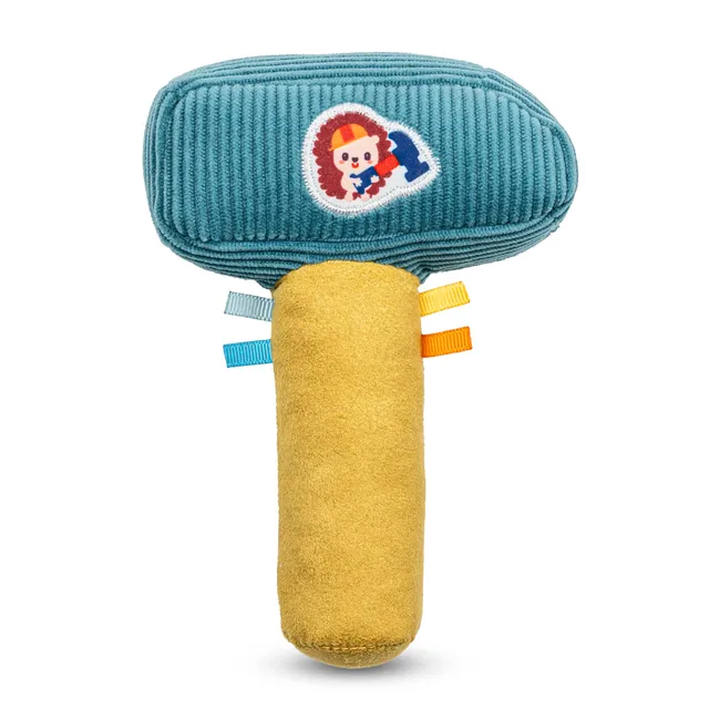 lilliputiens-l-on-baby-rassel-hammer-ab-3-monaten image 1