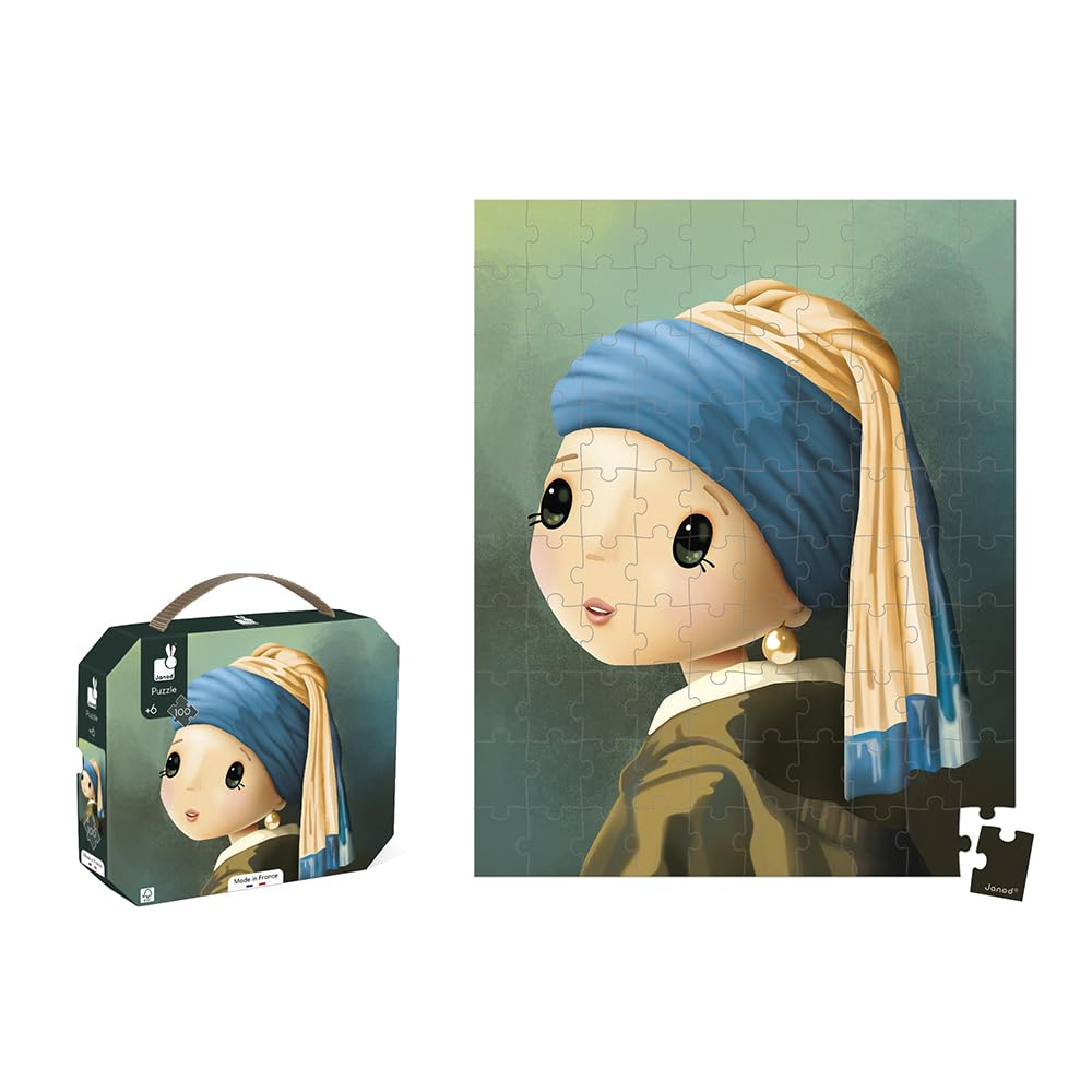 janod-puzzle-vermeer-j02551-100-teile-kunst-puzzle-ab-6-jahren image 3